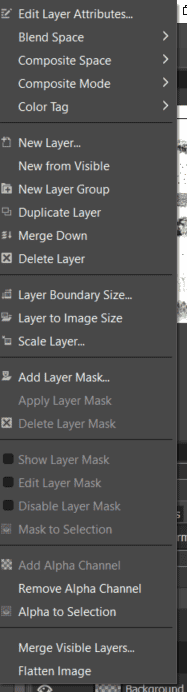 GIMP Alpha to Selection